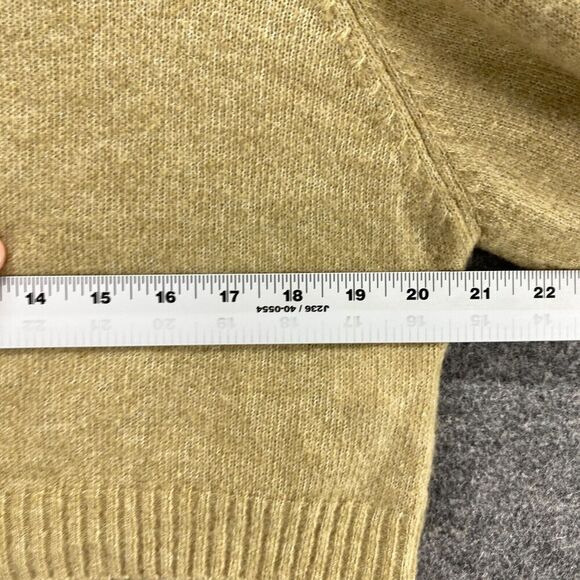 Princess Polly Sweater Pullover Women 2 Beige Knit Turtleneck Long Sleeve Crop - Picture 7 of 9